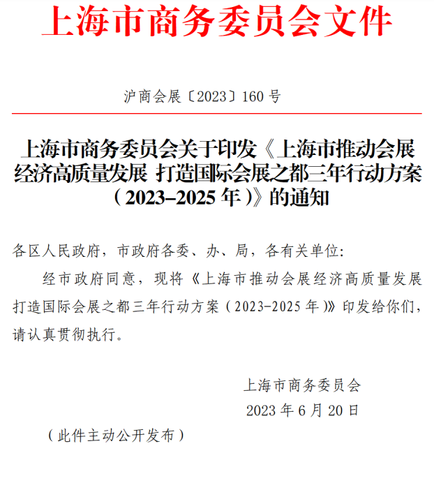 上海：打造国际会展之都，2025年全面建成！ CCF上海春季百货展 第1张